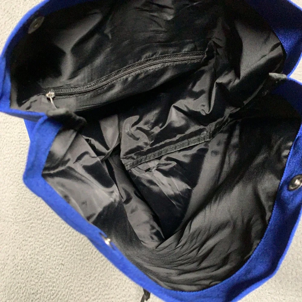 On Running Packable Backpack Unisex OS Blue Drawstring Cinch Sack Gym Bag Gear